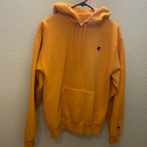 Yellow Champion Hoodie